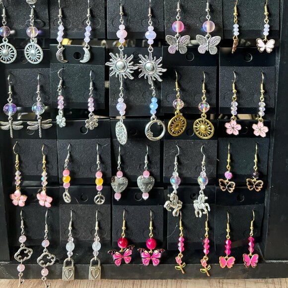 Handmade Charm Earrings - Picture 1 of 11